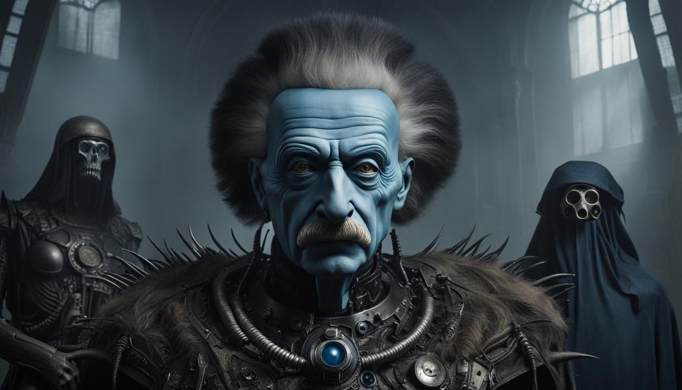 Cryptid Brain Surgeon in a Gothic Liminal Realm