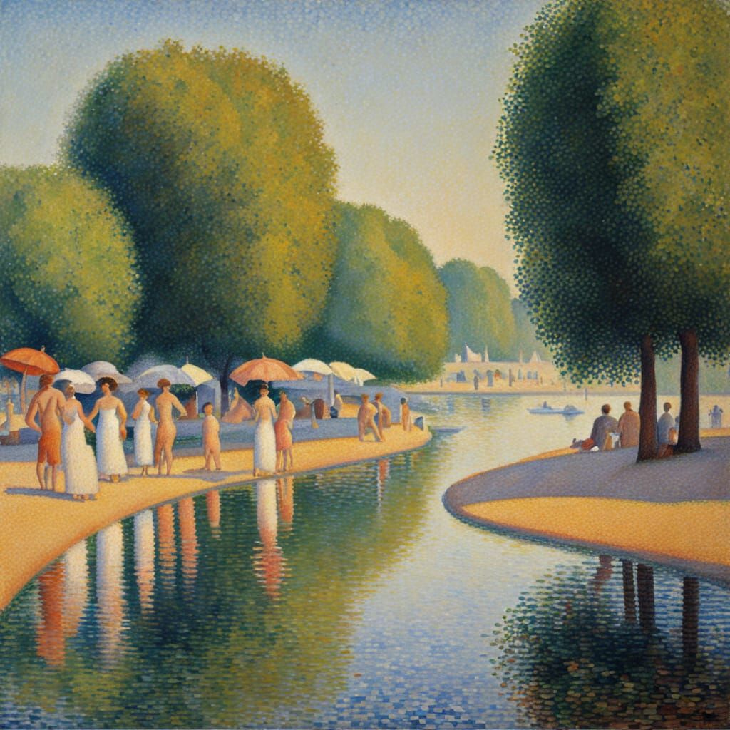 Bathers at Asnières