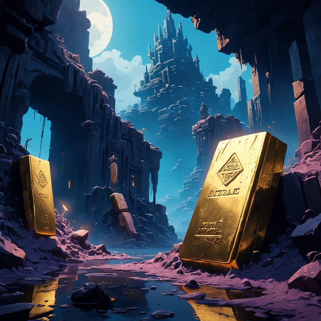 Golden Treasure Trove in Ancient Splendor