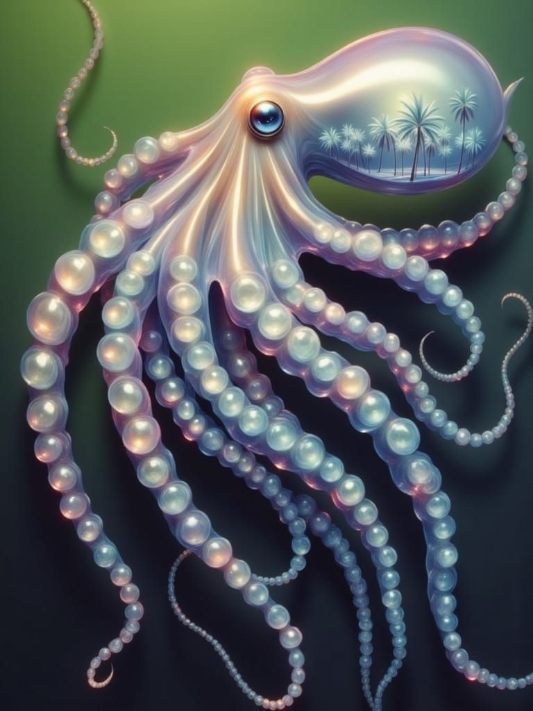 Ethereal Octopus Unveils Desert Island Secrets
