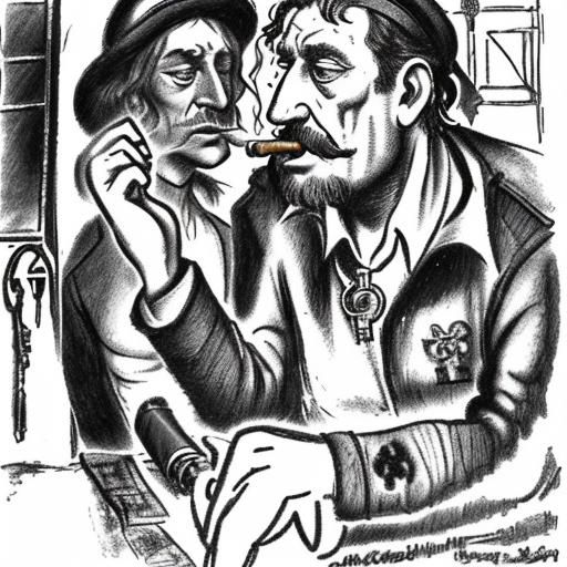 Locksmith Vasya's Divorce: An Expressionist Scene