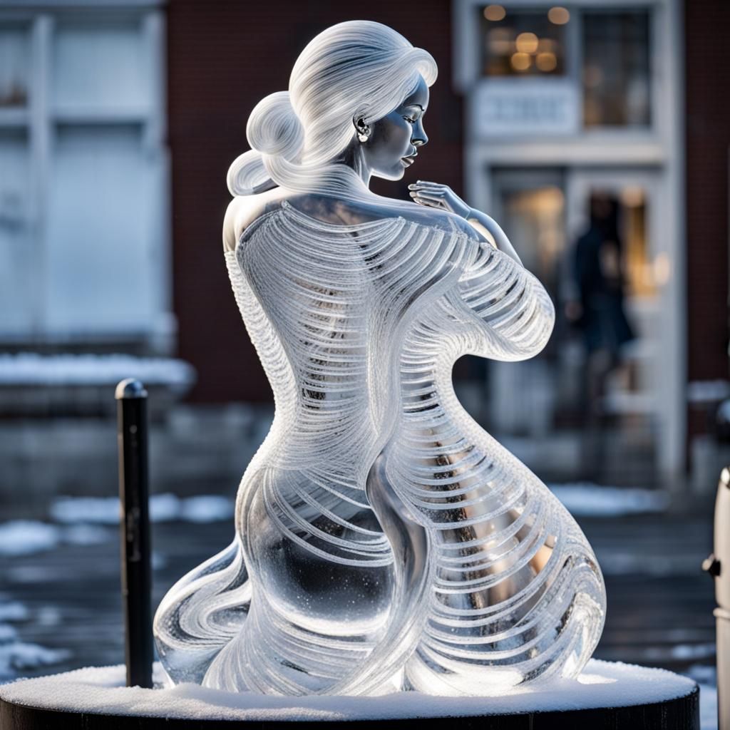 Ice sculpture