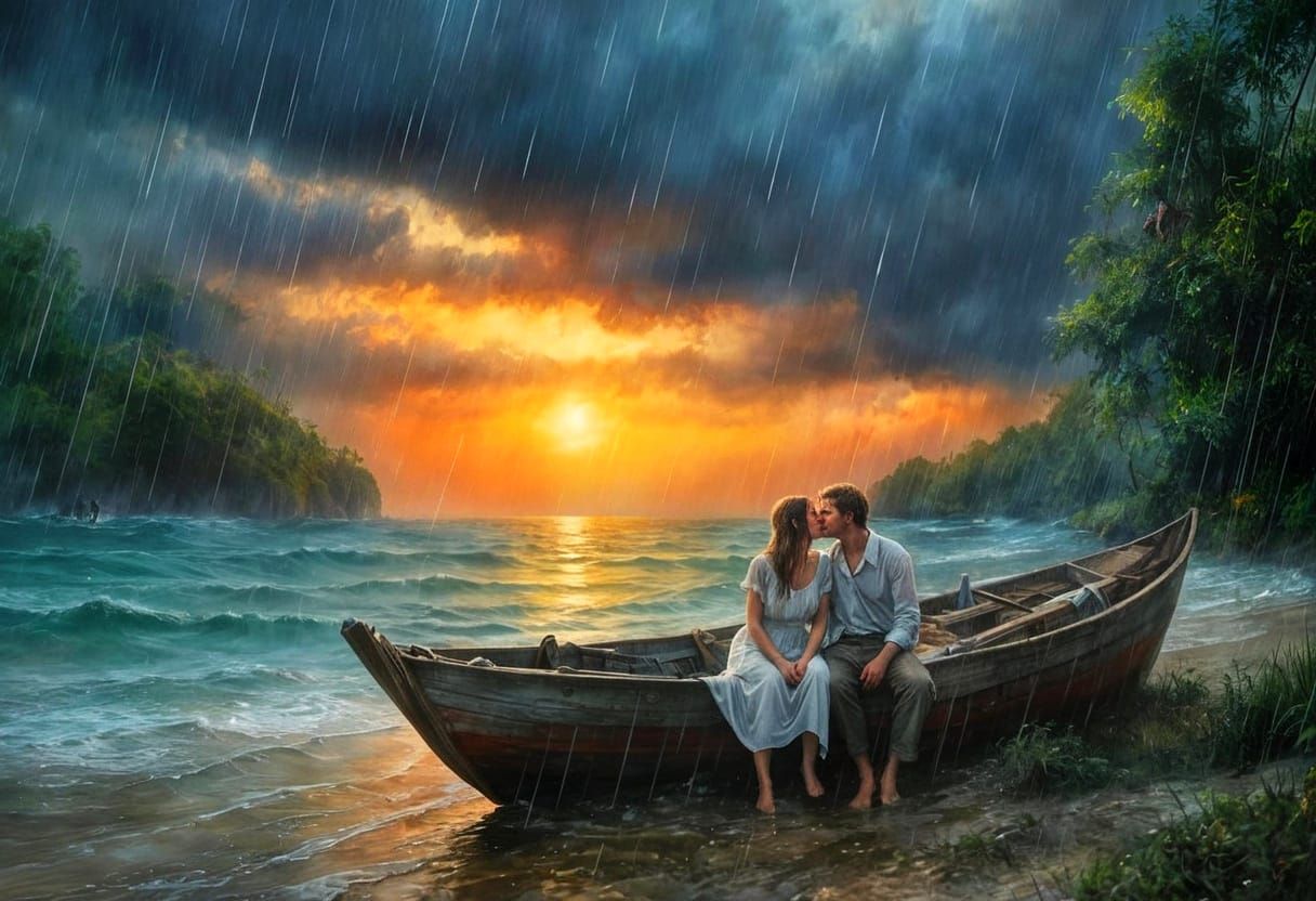 Kiss Me in the Rainlight