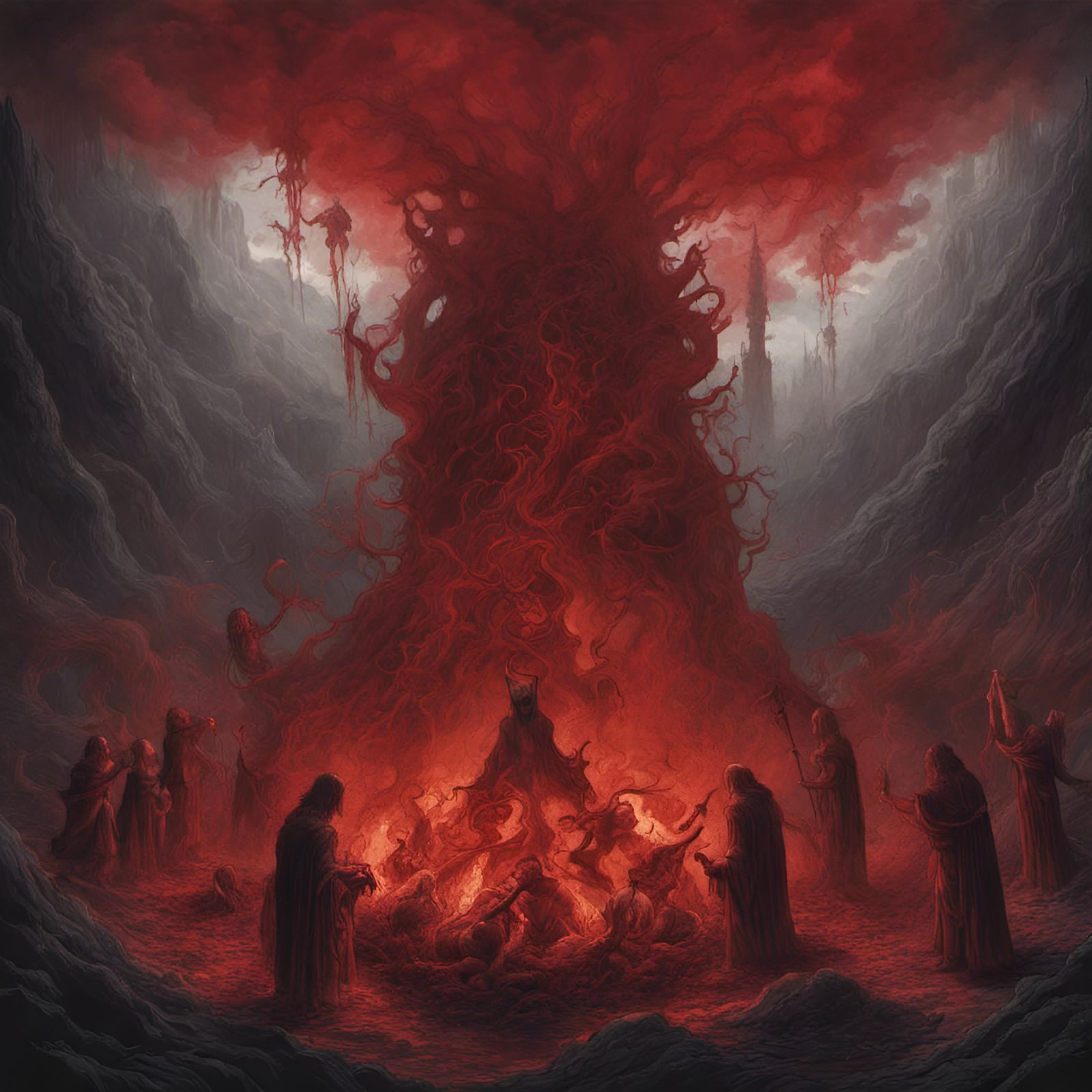 Cauldron in Hell: Medieval Celtic Black Metal Horror