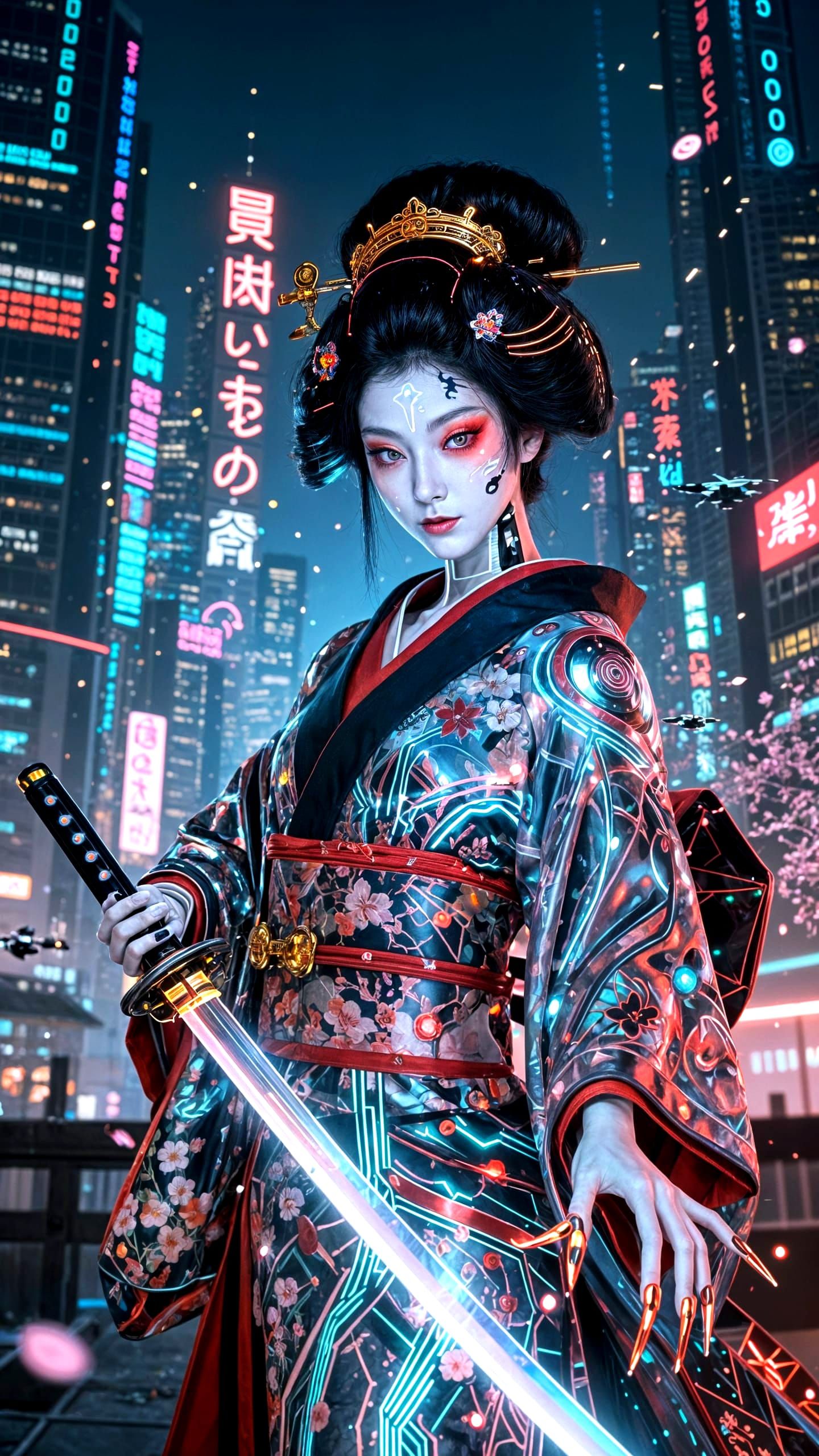 cybernetic geisha