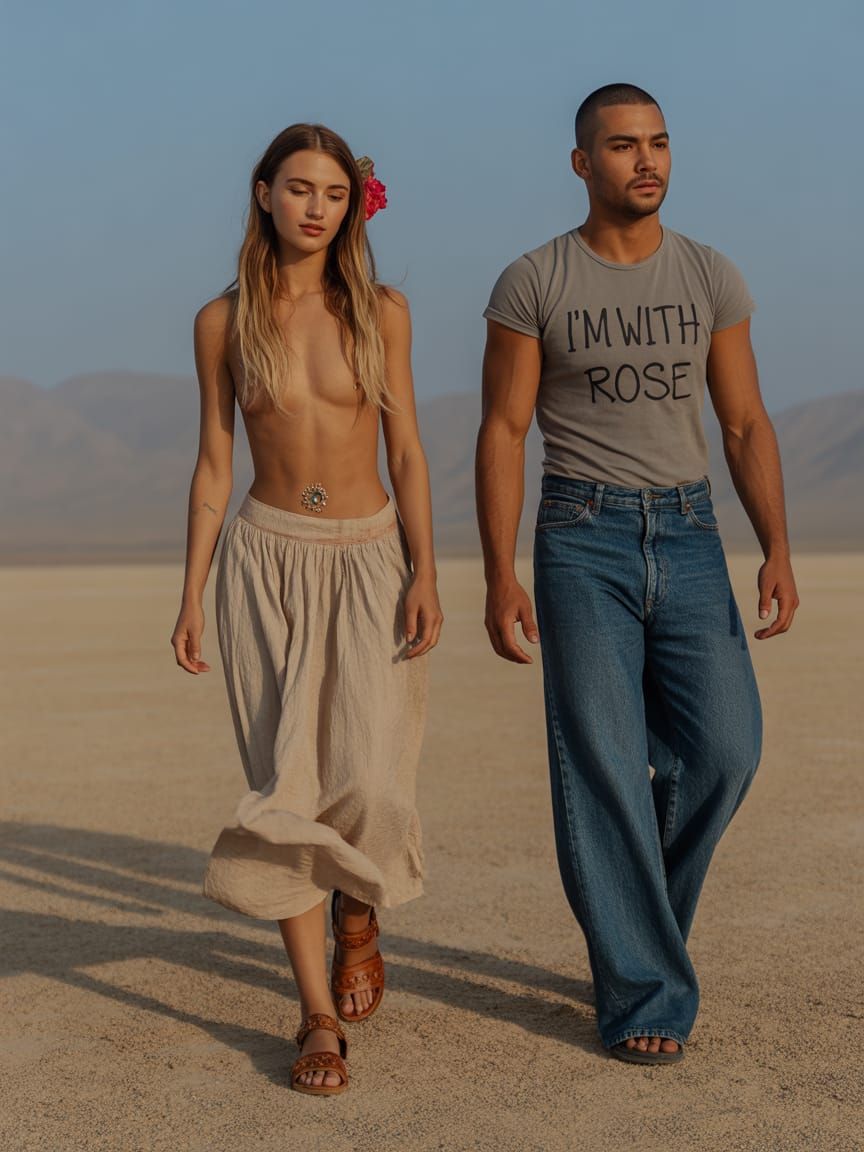 Desert Rose: A Burning Man Portrait