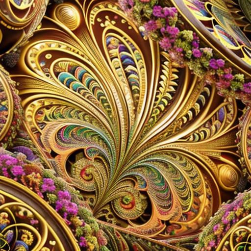 Complex Fractal Art: Julia Mandelbrot in 3D