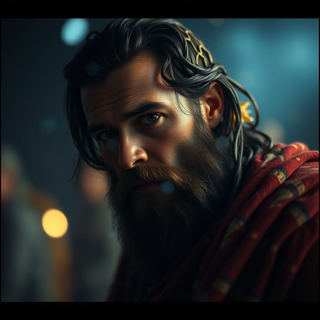 Epic Bible Scene Shot on 35mm Film with Astral Color Grade