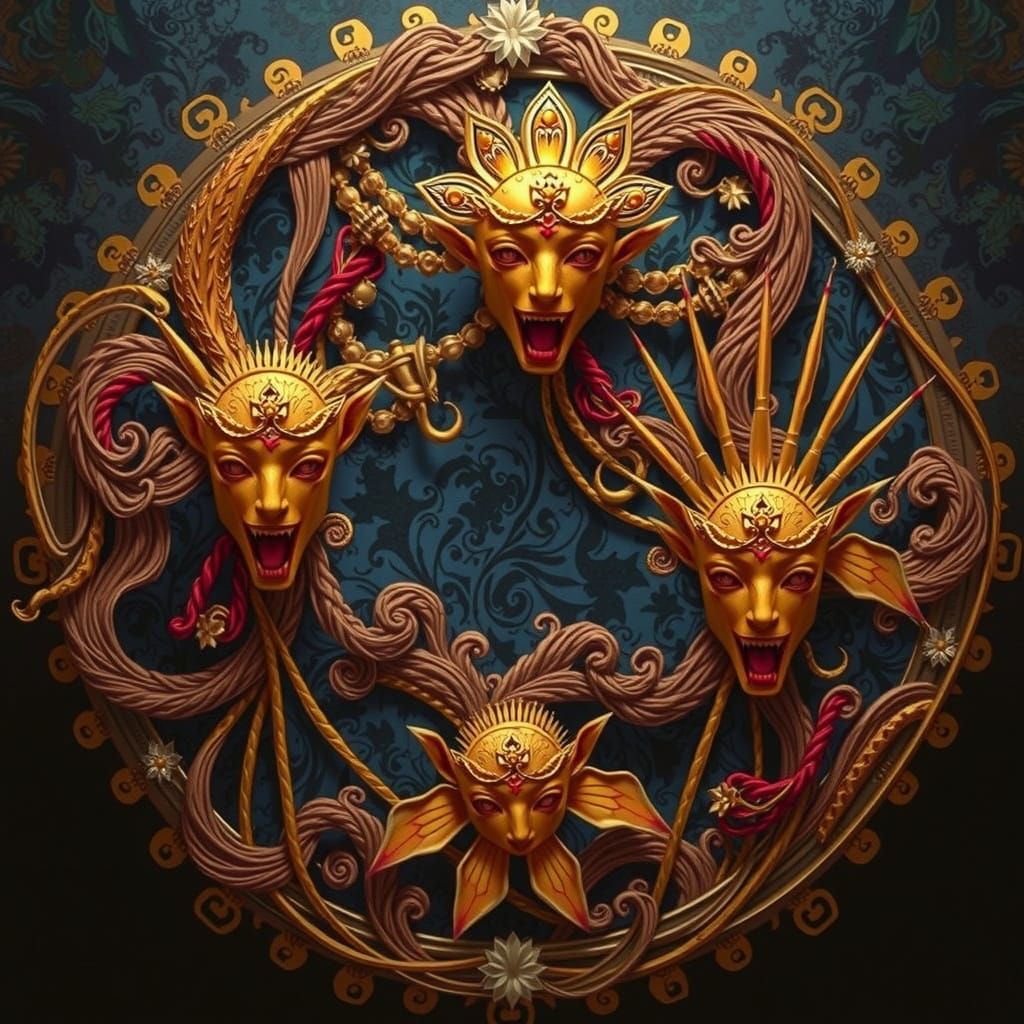 Artistic Brilliance: A Masterpiece of Craftsmanship