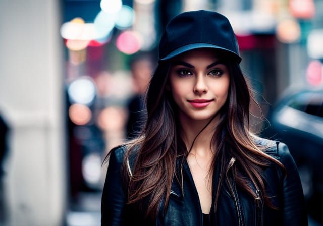 Hyperrealistic Portrait of Victoria Justice in HDR