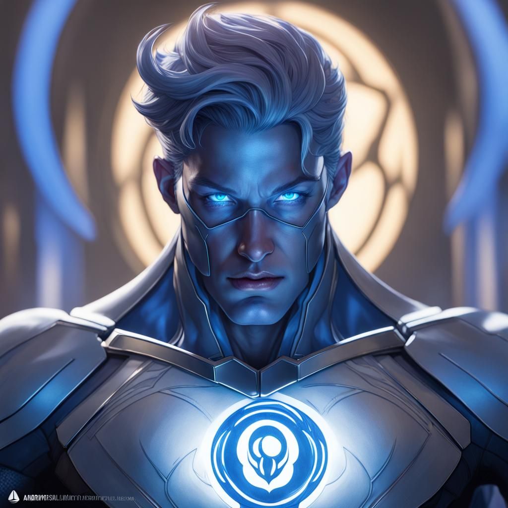 Saint Walker Ascends as God Blue Lantern