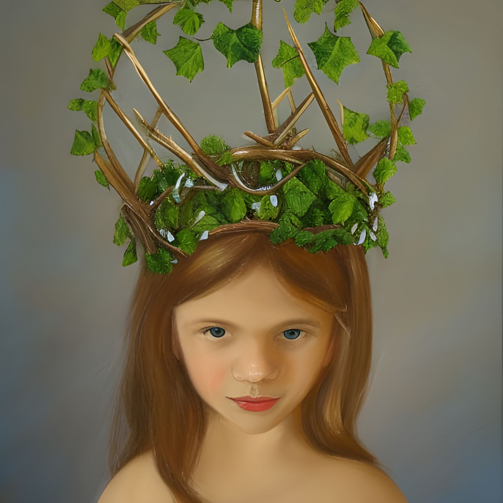 Ivy and Sticks: A Natural Fairy Crown