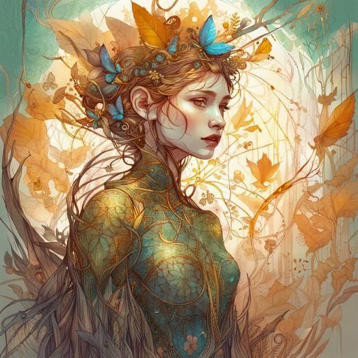 Enchanting Fairy Princess in a Magical Realm