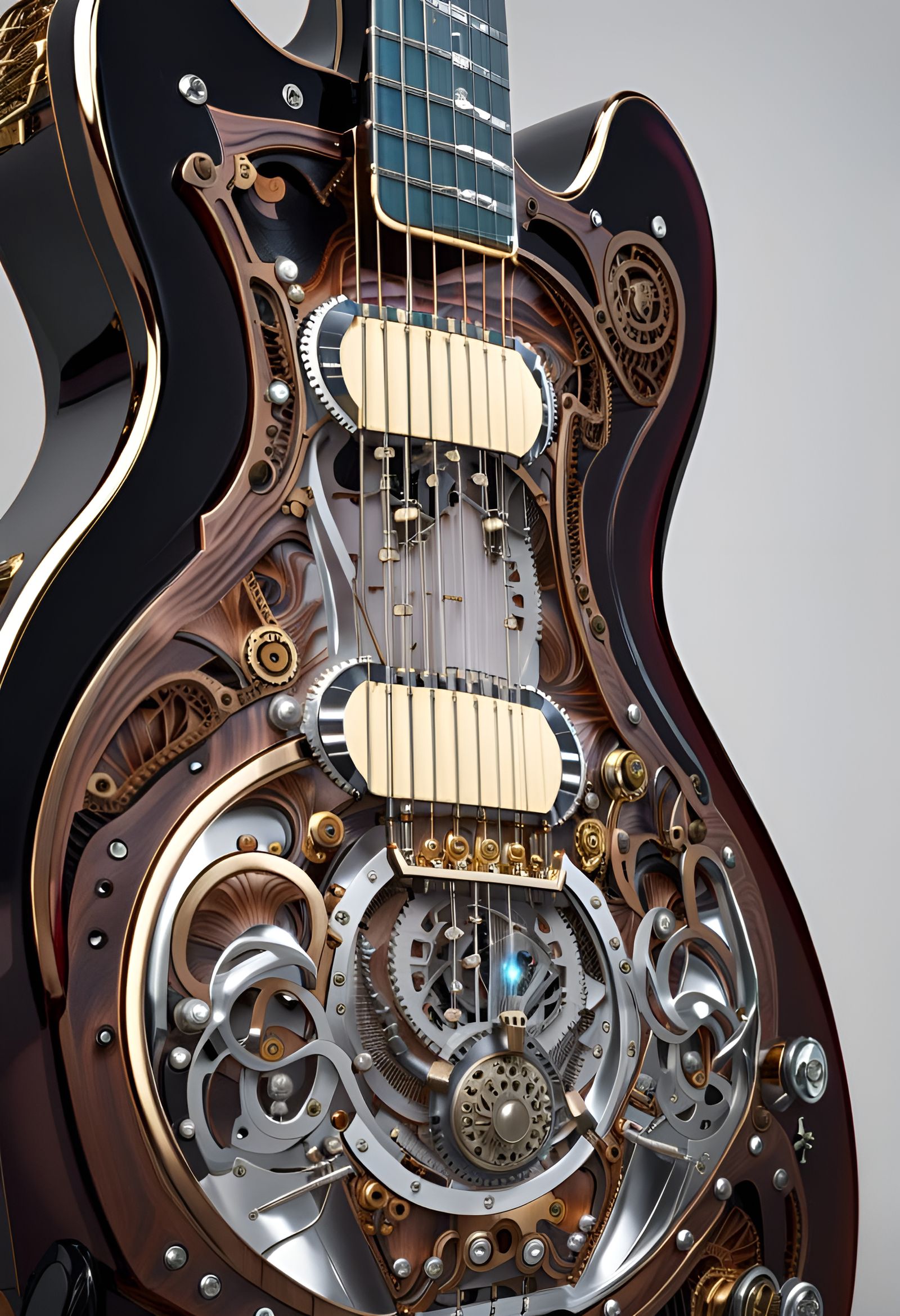 Biomechanical Electric Guitar