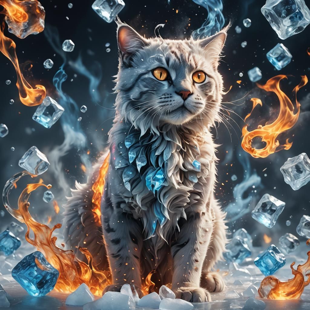 mix of🧊 and🔥