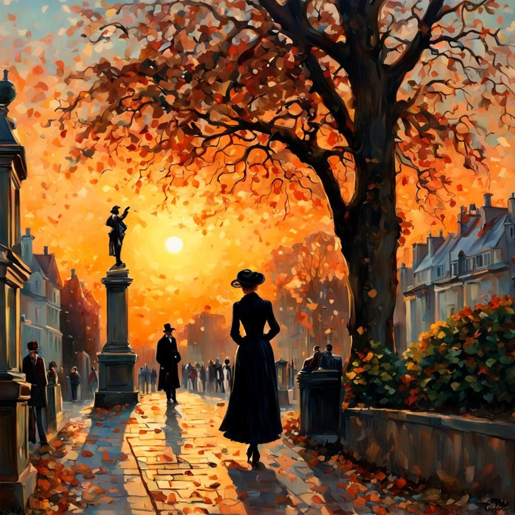 Pere Lachaise Cemetery: Belle Epoque Sunset Stroll