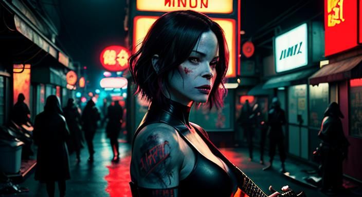 Parker Posey Performs in Post-Apocalyptic Neon-Noir