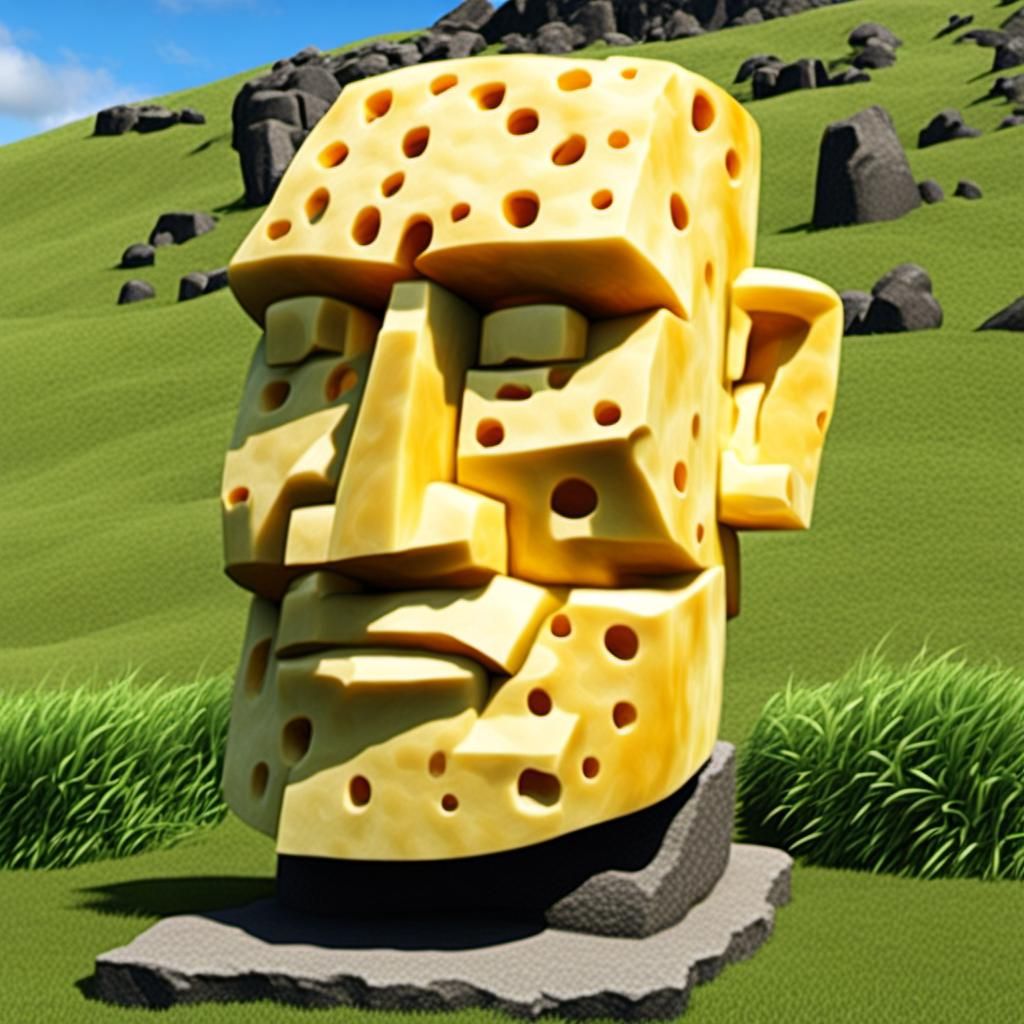 Easter Island Cheese-head.