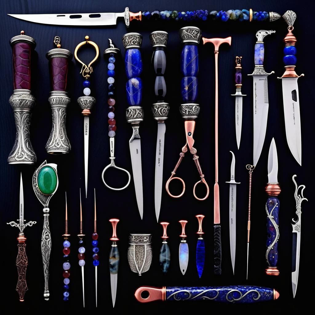 Knolling of Surgical Tools for Mythical Creatures