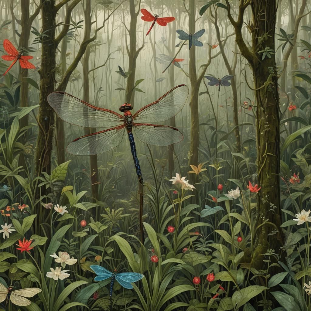 FOREST DRAGONFLIES 50