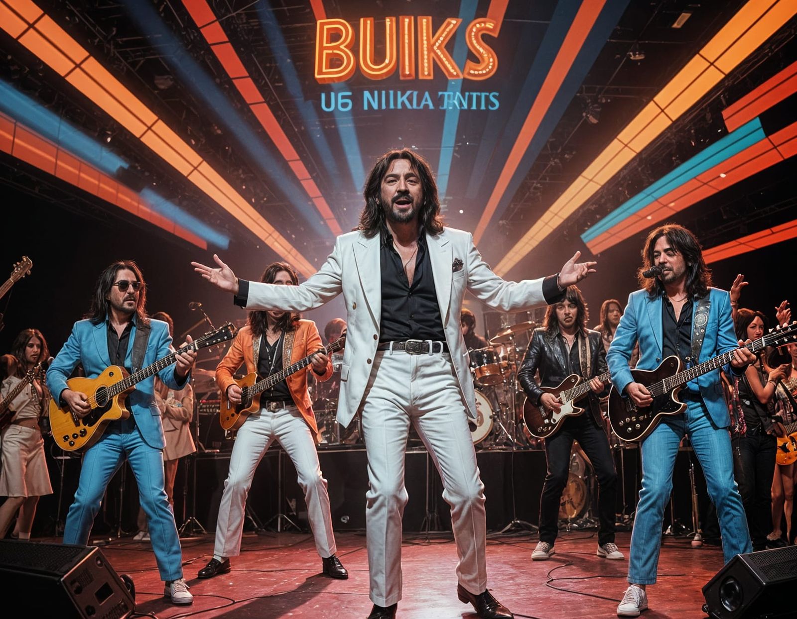 Los Bukis 1980s Concert: A Nostalgic Scene