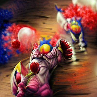 Killer Klown From Outer Space Illustration