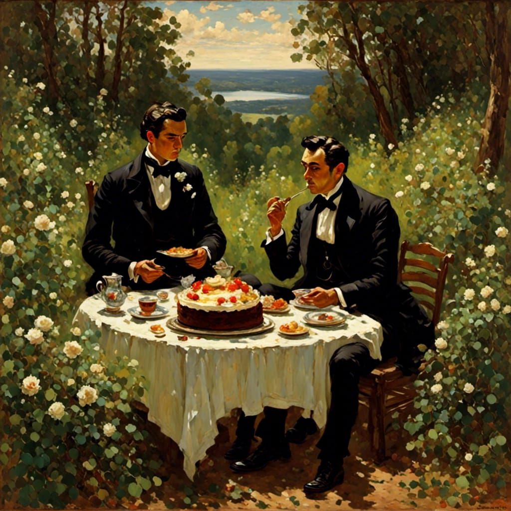 Johnny Cash Eats Cake in a Bush: American Realism