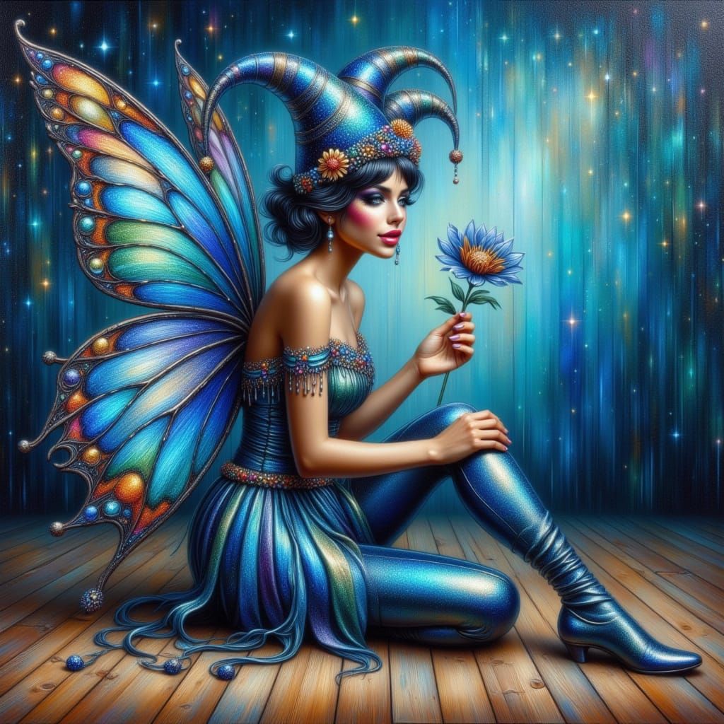 <lora:Butterfly Jester:1.0>