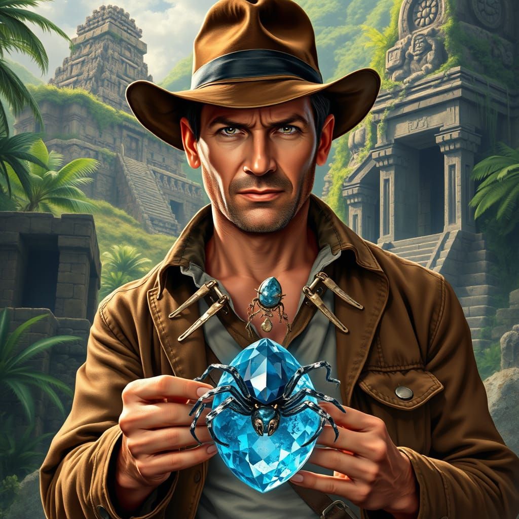 Indiana Jones Discovers Ancient Spider Gemstone in Peruvian ...