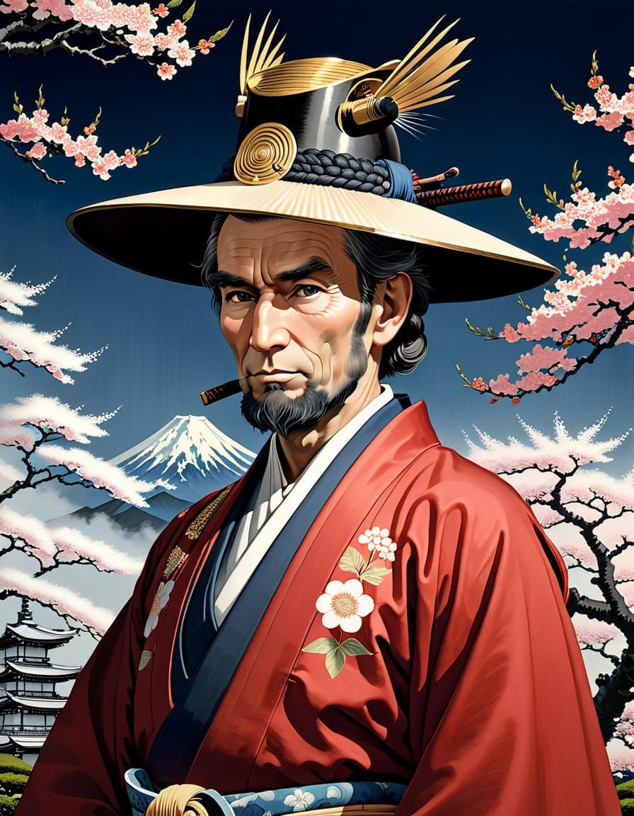 Samurai Abraham Lincoln