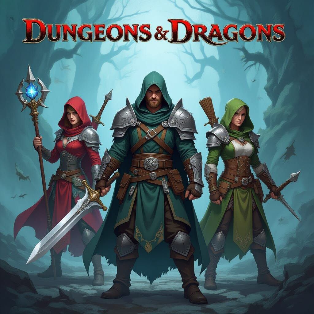 Dungeons and Dragons Fantasy Characters