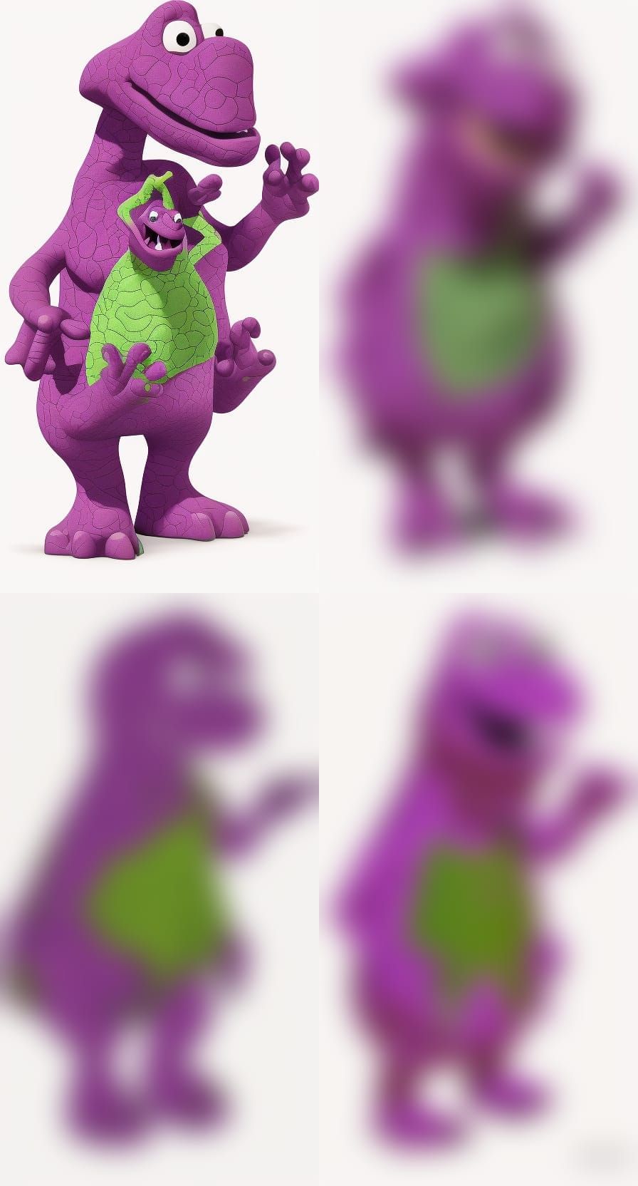 Barney the Purple Dinosaur Error