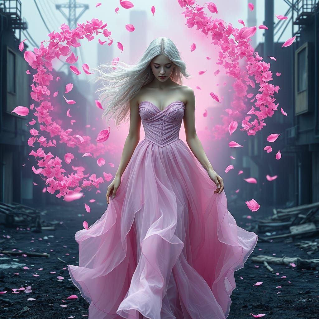 Enchanted Princess Transforms Desolate Landscape