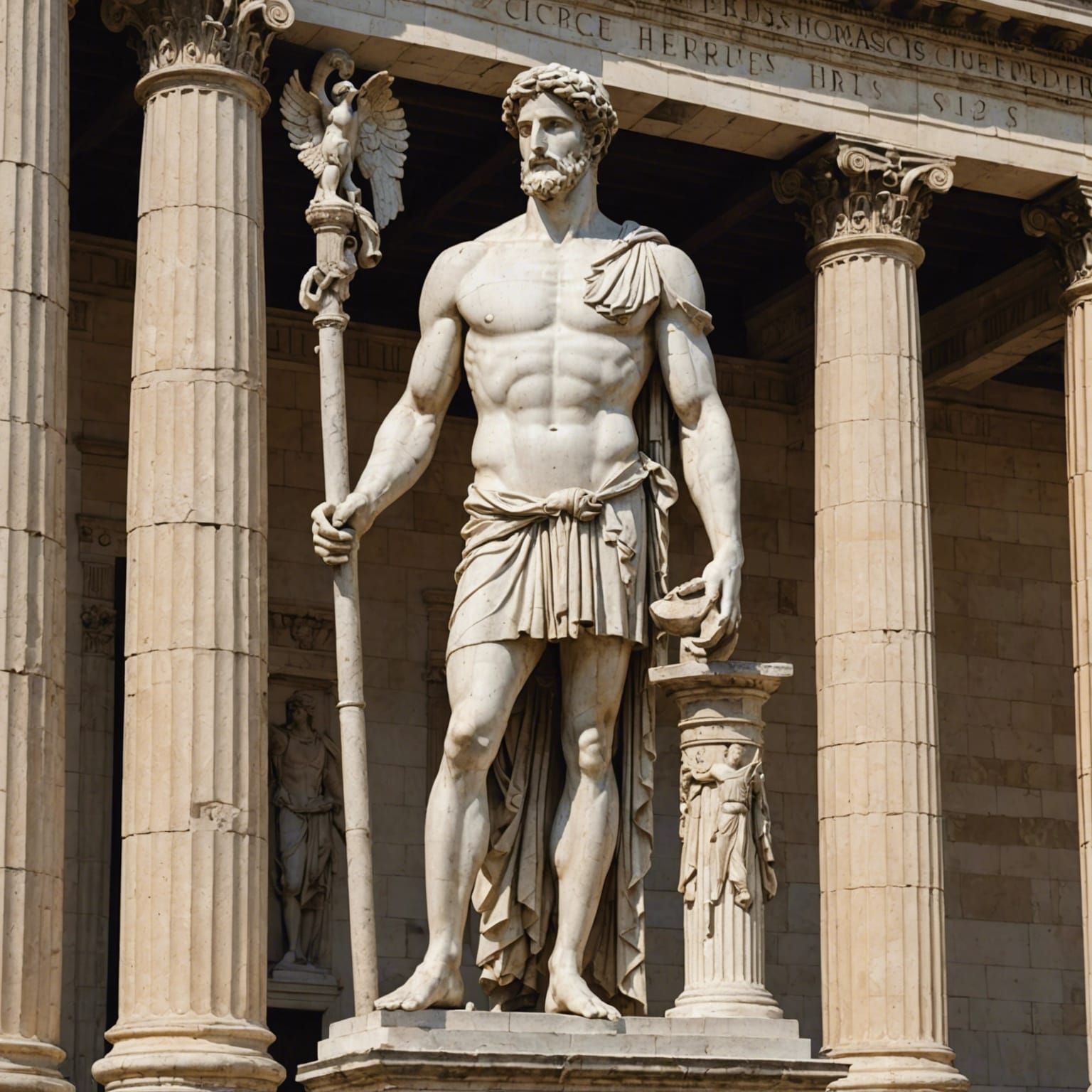 Hermes and Asclepius Before Greek Architecture