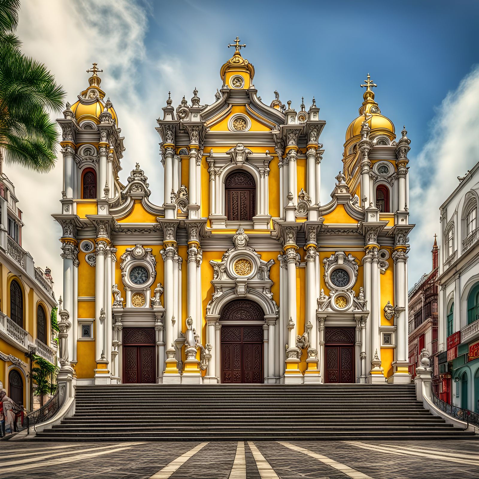 Iconic Santo Nome de Deus Facade in Macau