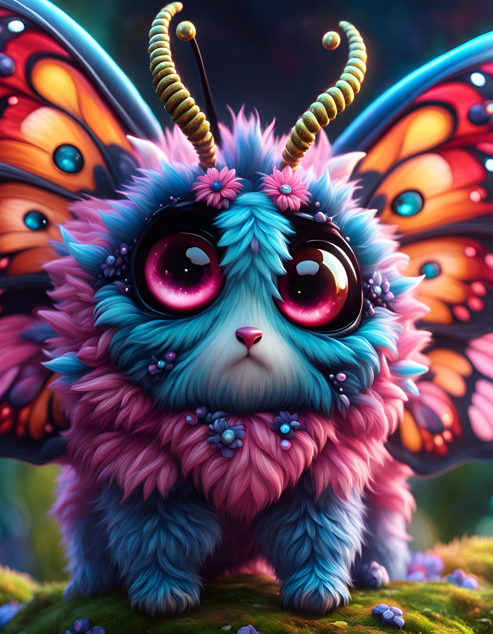 Chibified Fairy Moth