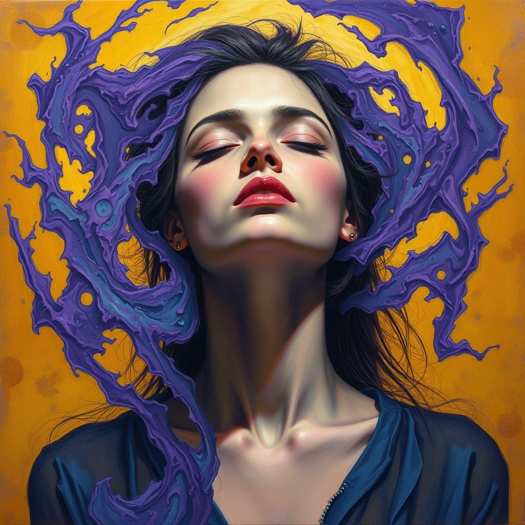 Woman in Mystical Hypnosis