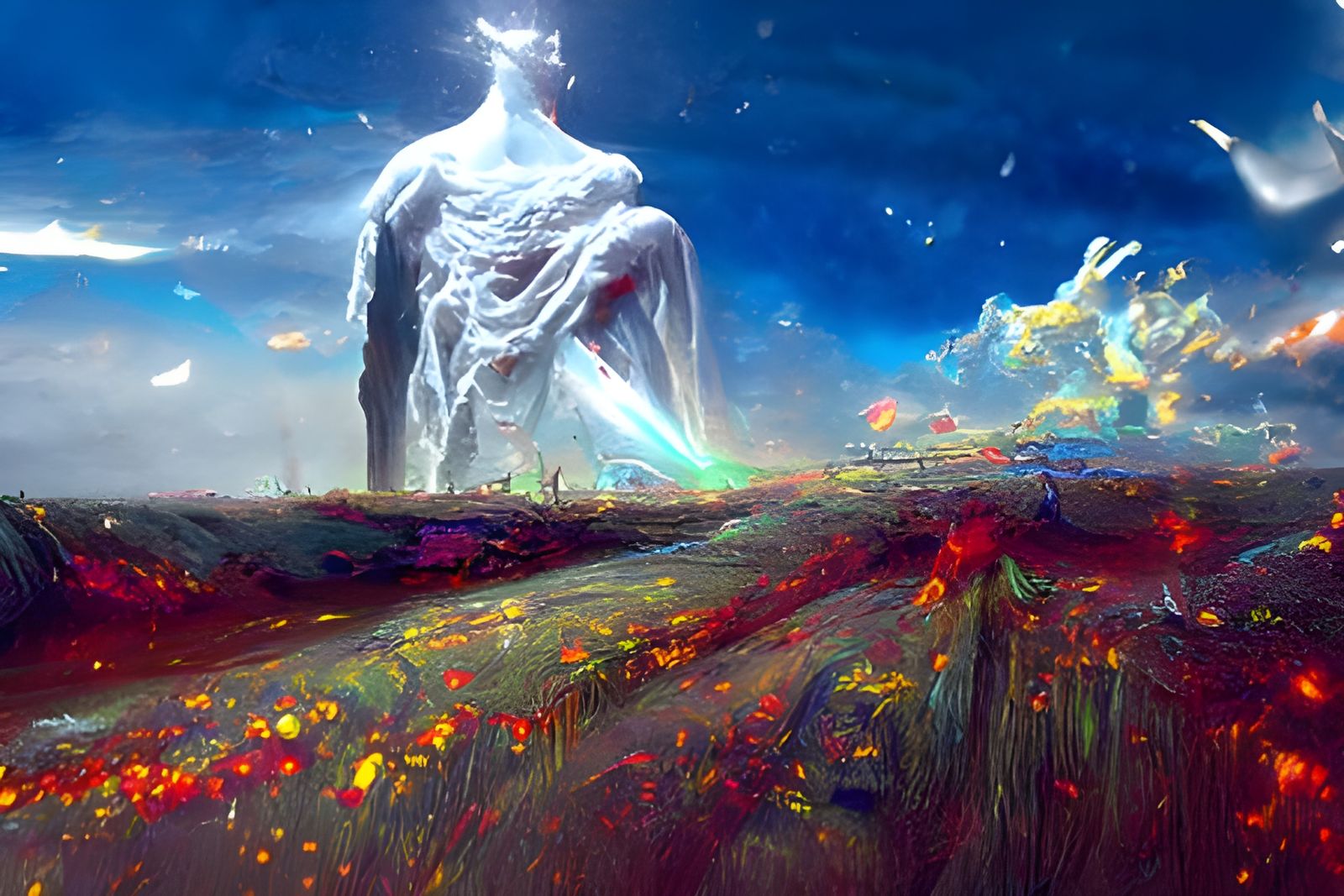 Astral Cosmic Road in Spectral Style