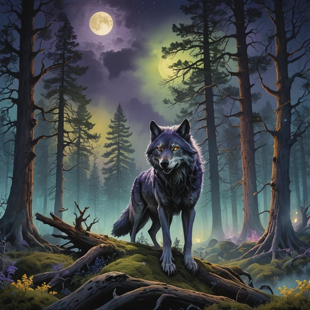 Mystical Transformation in Sierra Mountain Wilderness