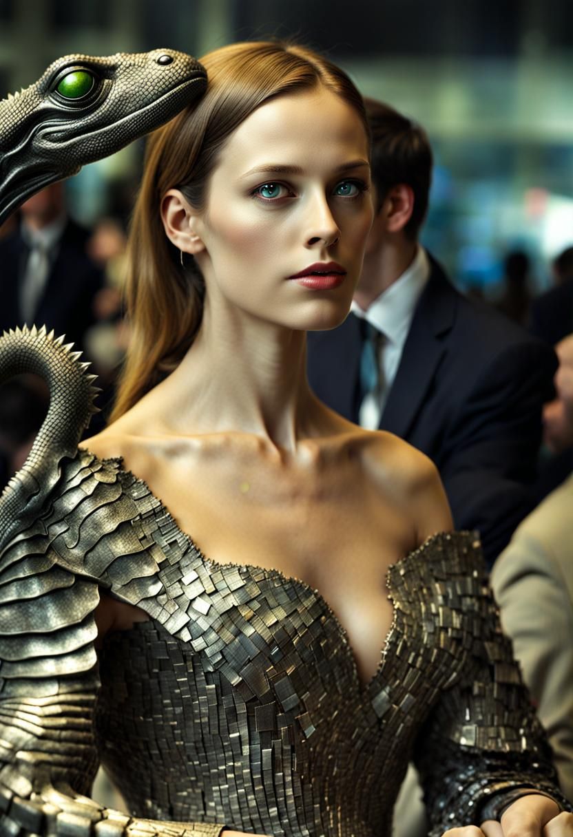 Cryptoterrestrial Gathering: A Hyperrealistic Vision of Harm...