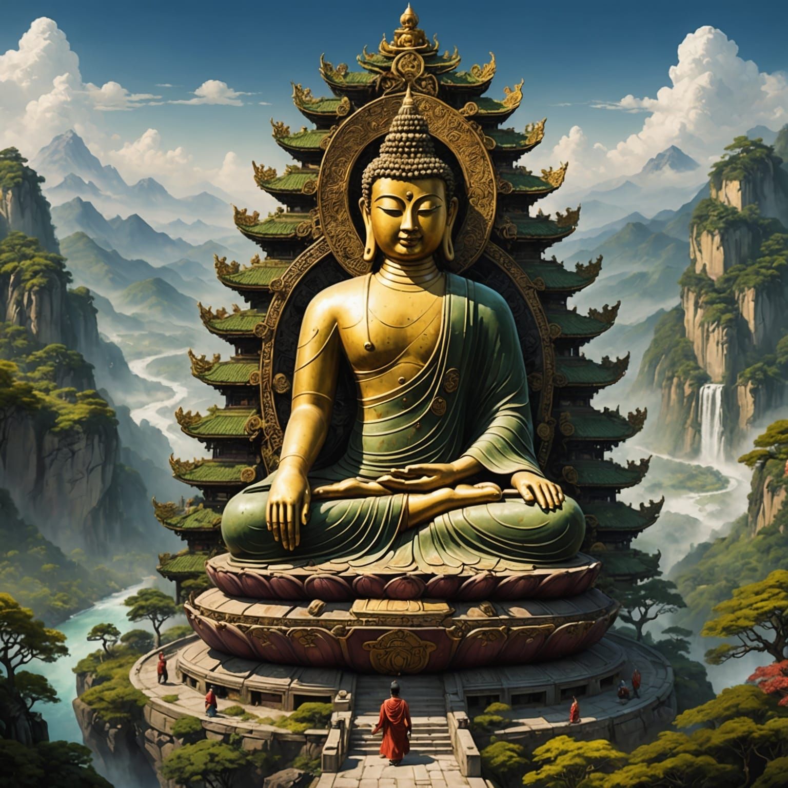 The Long Road to Enlightenment: Fantasy Concept Art