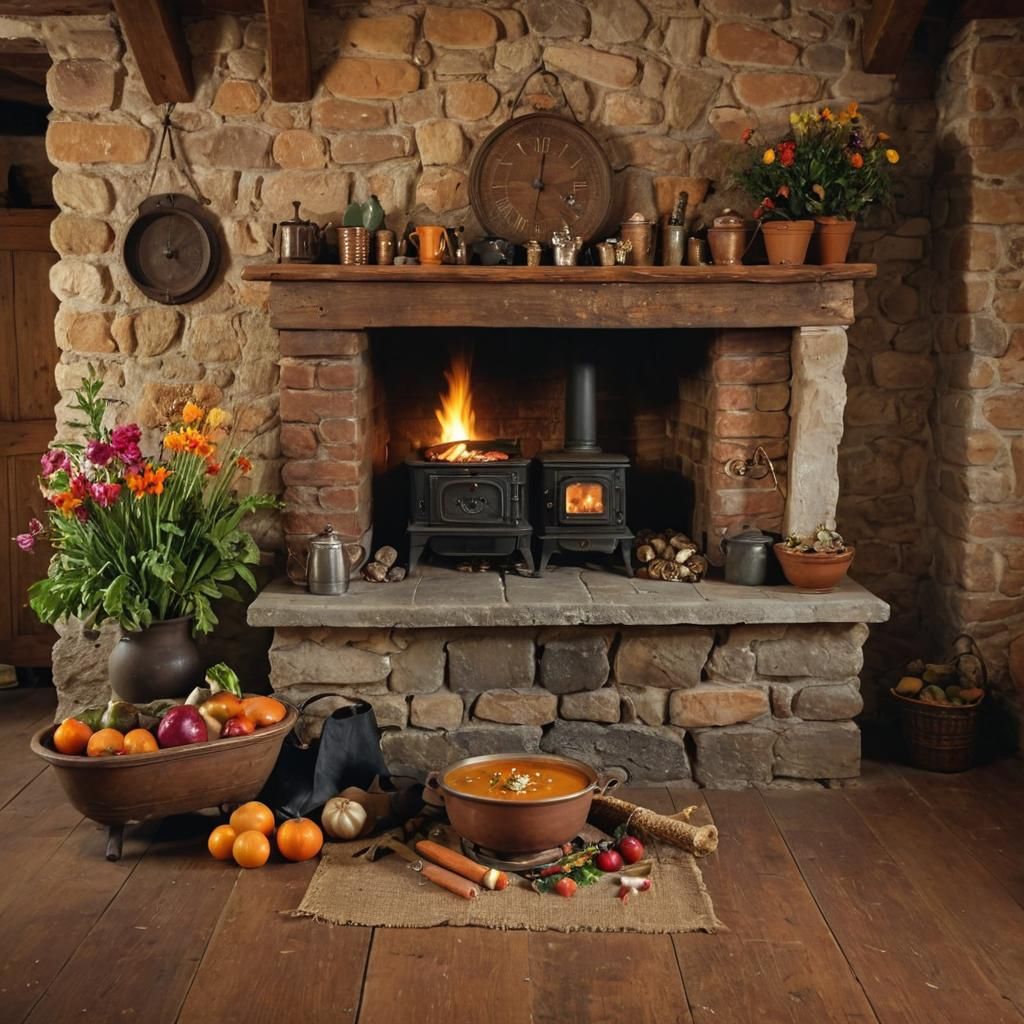 Cozy Kitchen Still Life Inspired by Dutch Masters