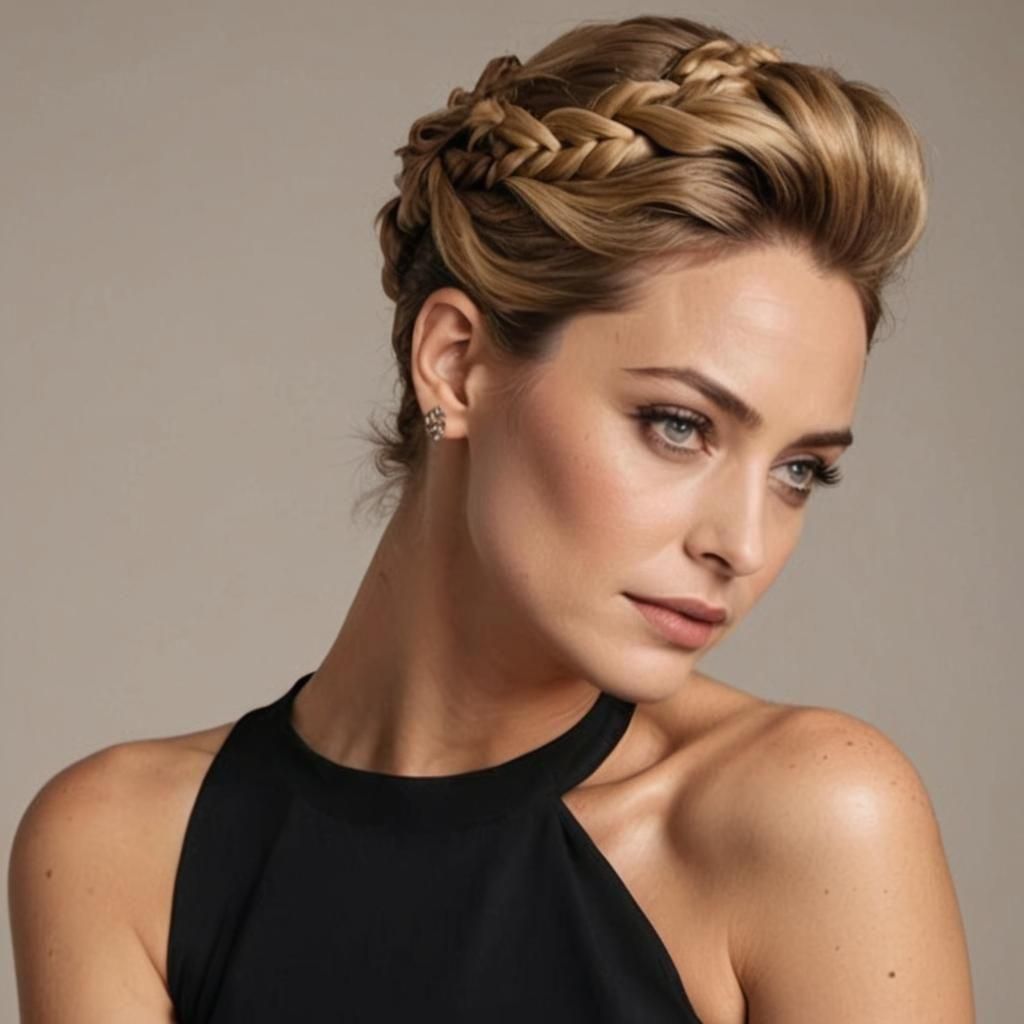 Dramatic Cinematic Film Still of Jesus