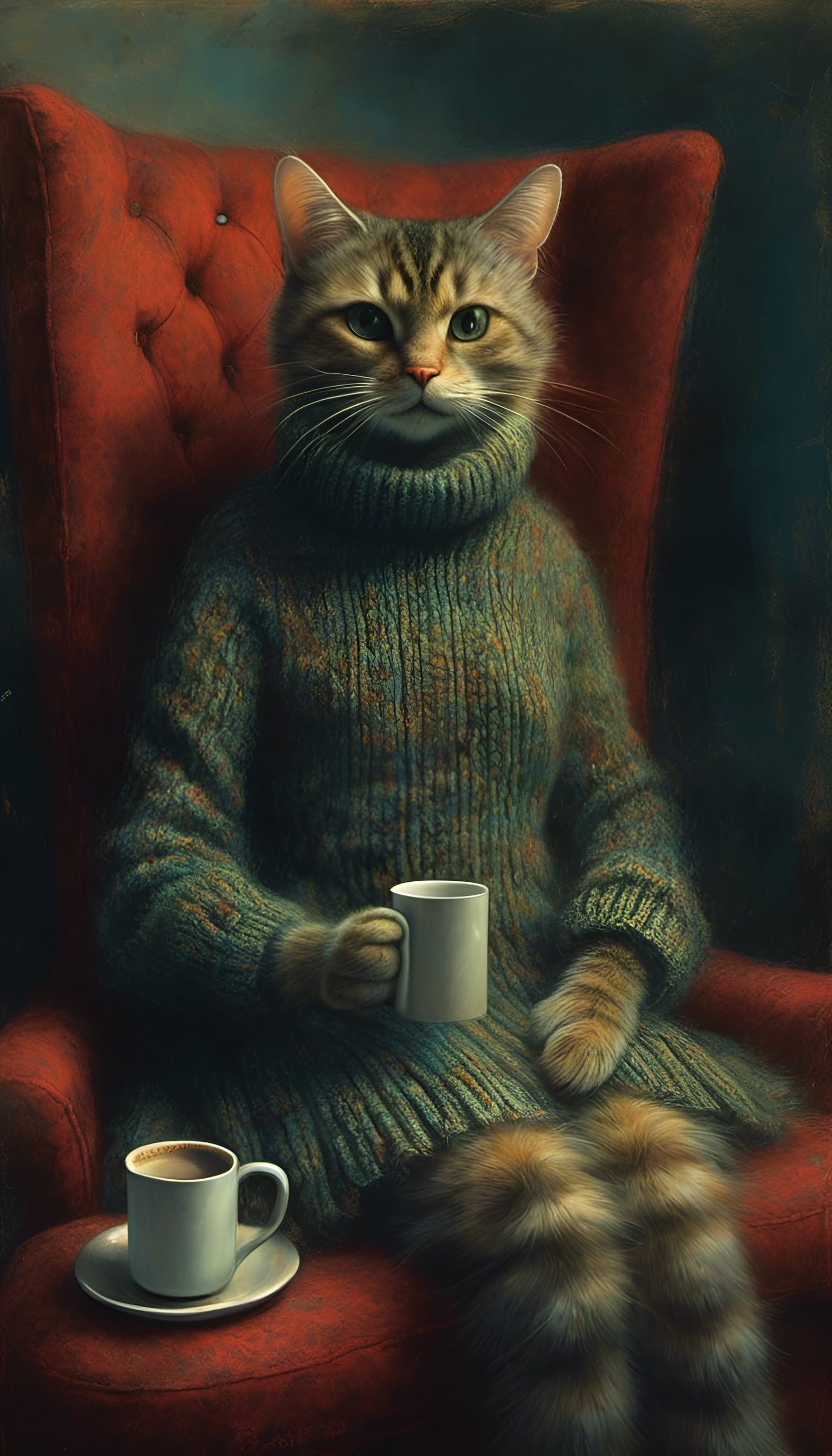 Coffee cat