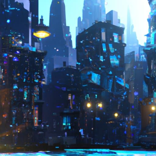 Rhapsody in Blue: New York City, Digital Concept Art