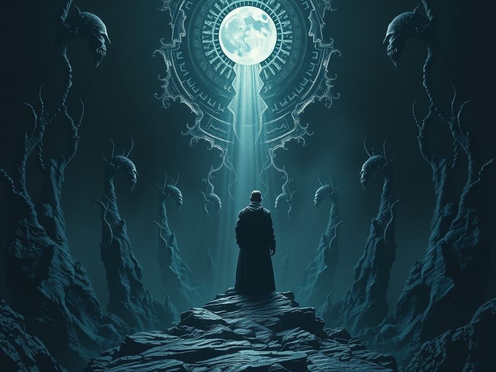 Ominous Void: A Dark Fantasy Vision