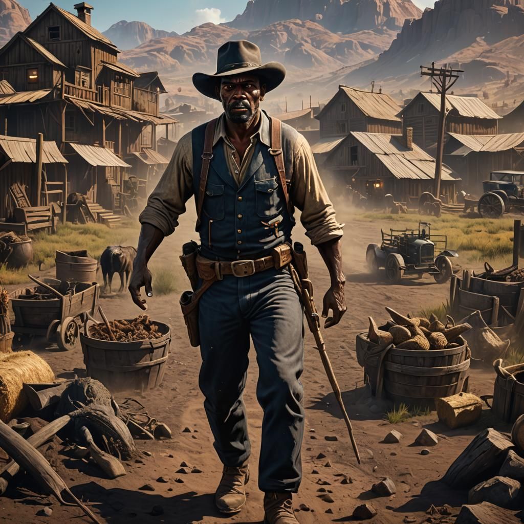 Angry Leroy, Black Farm Worker of the Wild West