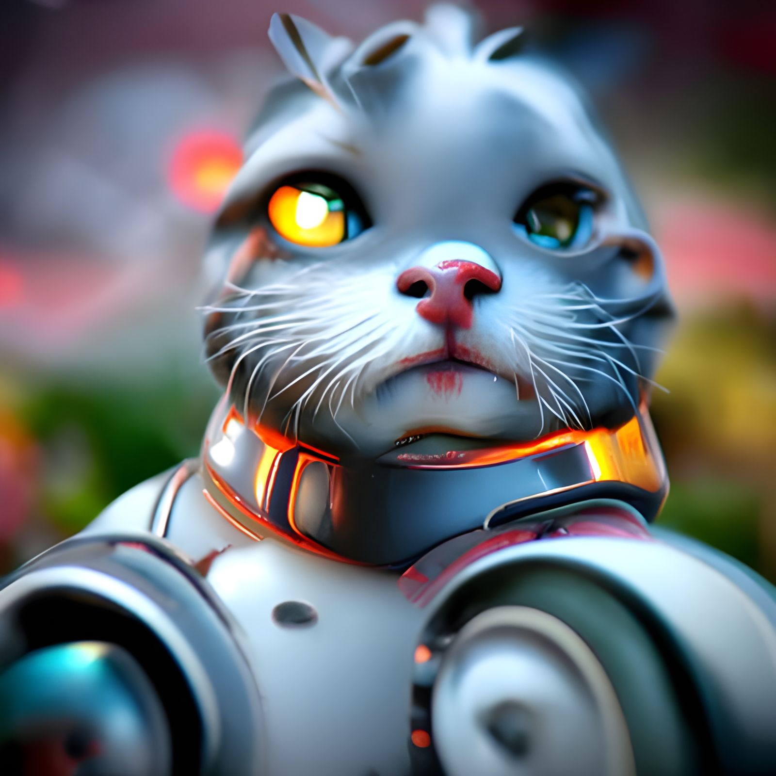 futuristic robot cat #6