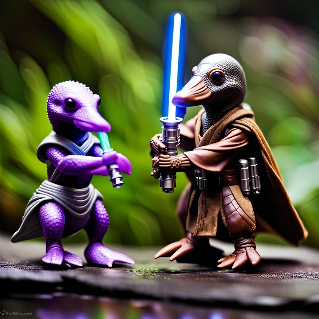 "No no. Now what have I said about sucking on your lightsaber?"