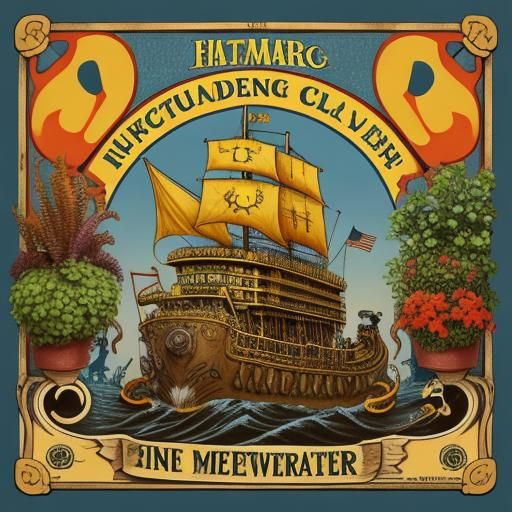 Yellow Submarine Underwater Scene Album Cover